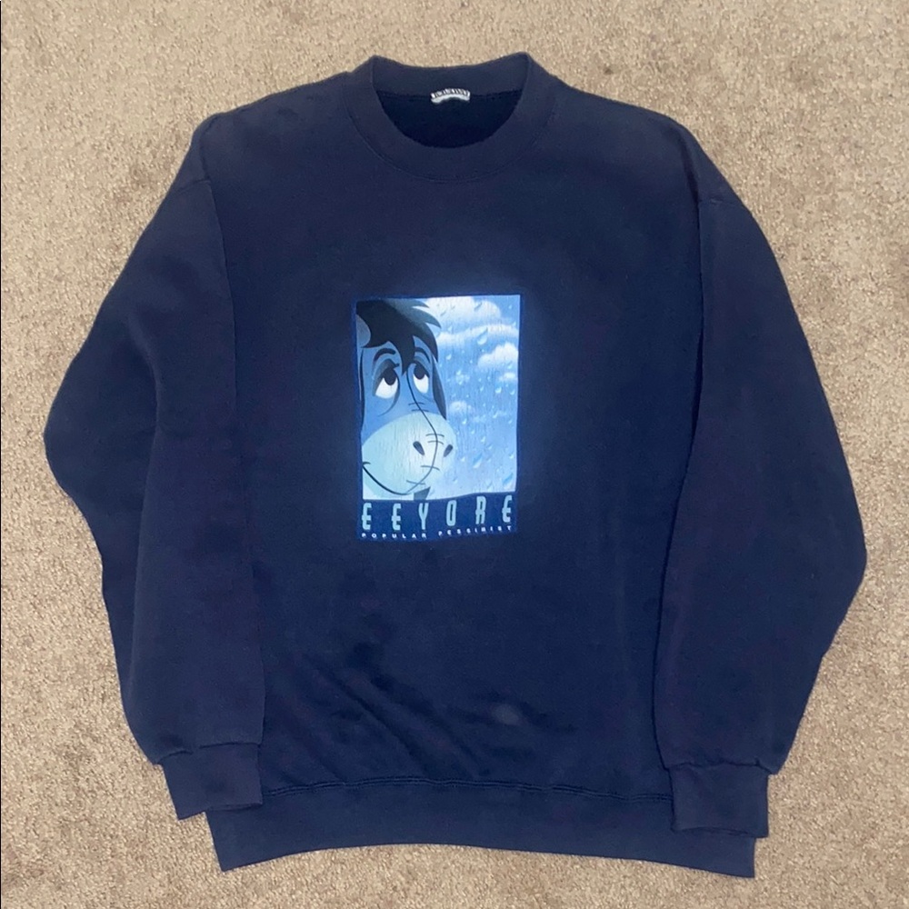 Eeyore Navy Blue Sweater